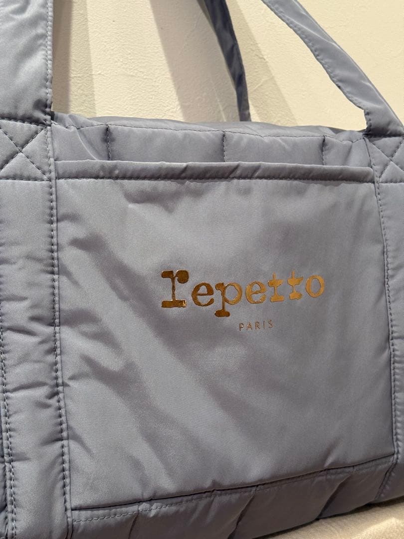 レペット　ナイロンダッフルバッグ（グレー・Lサイズ）