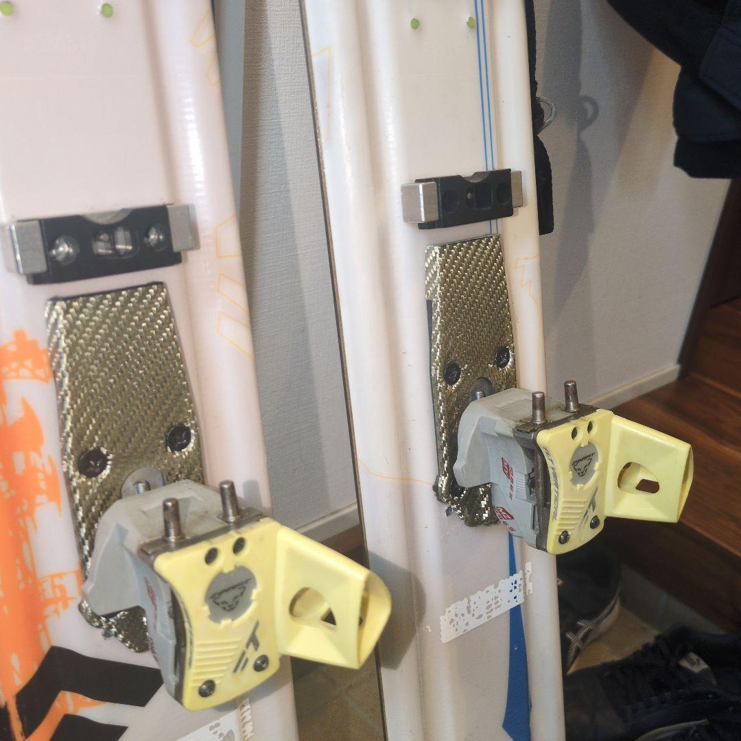 バックカントリースキー用板　TLT用ビィンディング付き