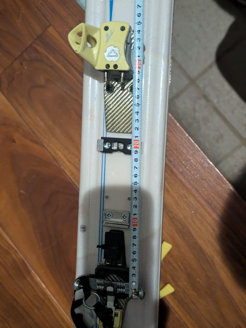 バックカントリースキー用板　TLT用ビィンディング付き