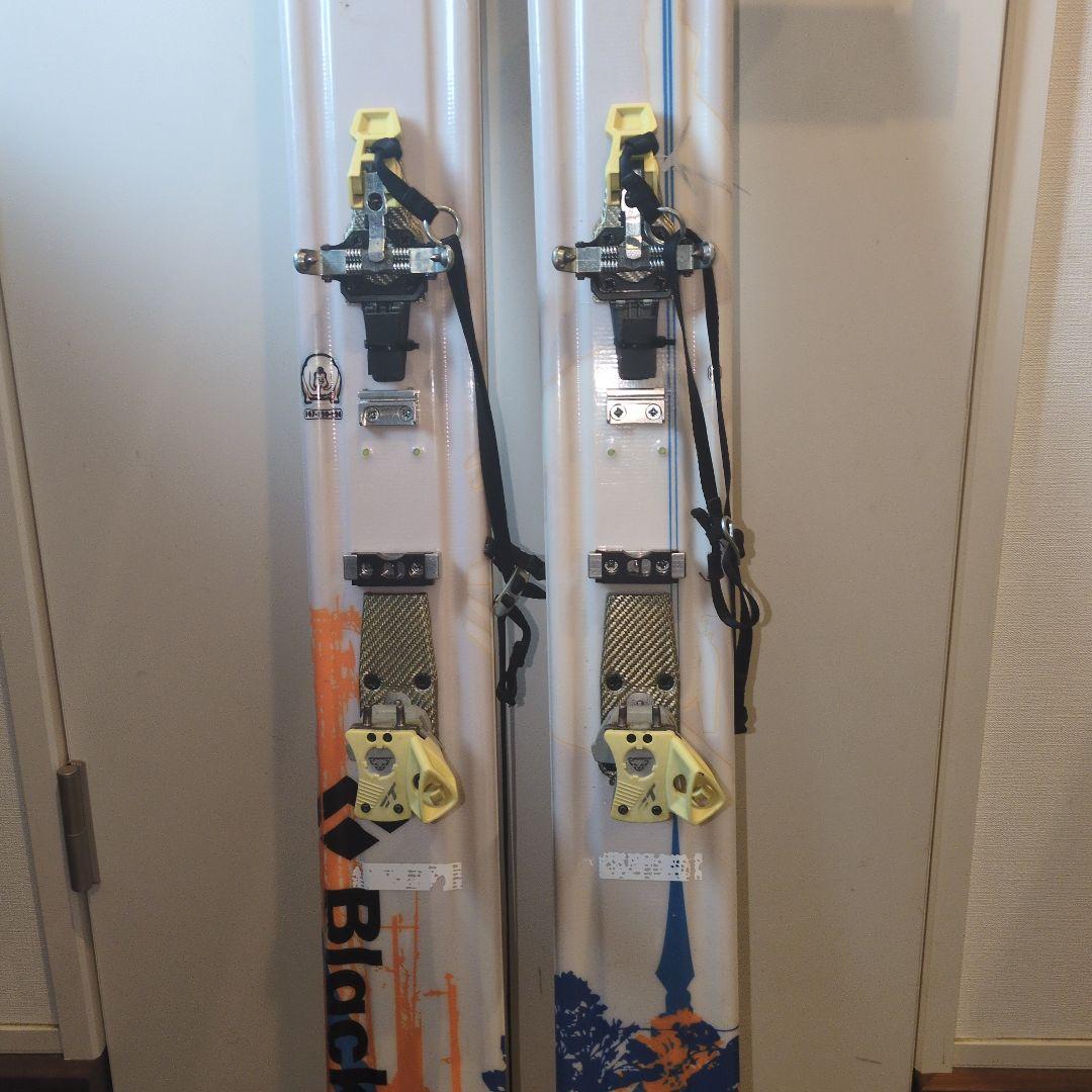 バックカントリースキー用板　TLT用ビィンディング付き