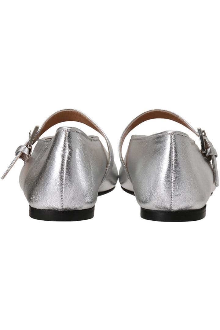 【のりこさま専用】新品 FABIO RUSCONI フラットシルバー 37.5