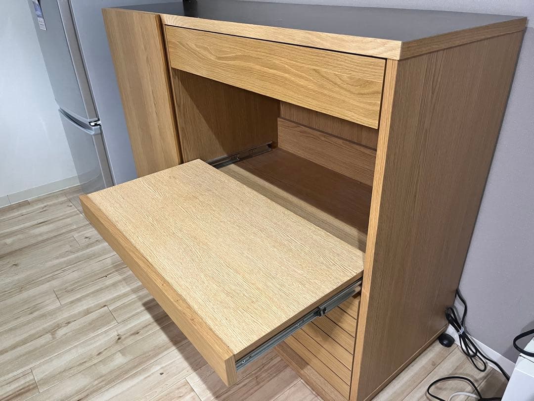 unico SOLK キッチンカウンター W1200