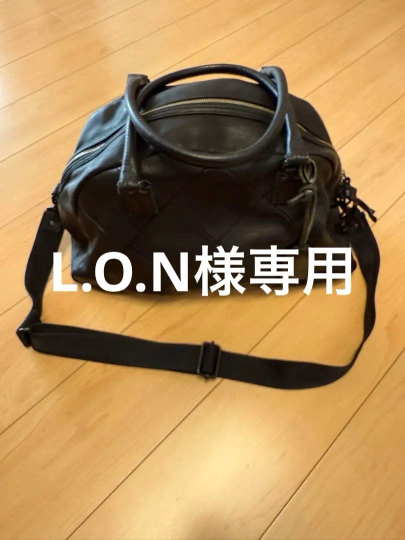 DECADE oild cow leather ボストンバック