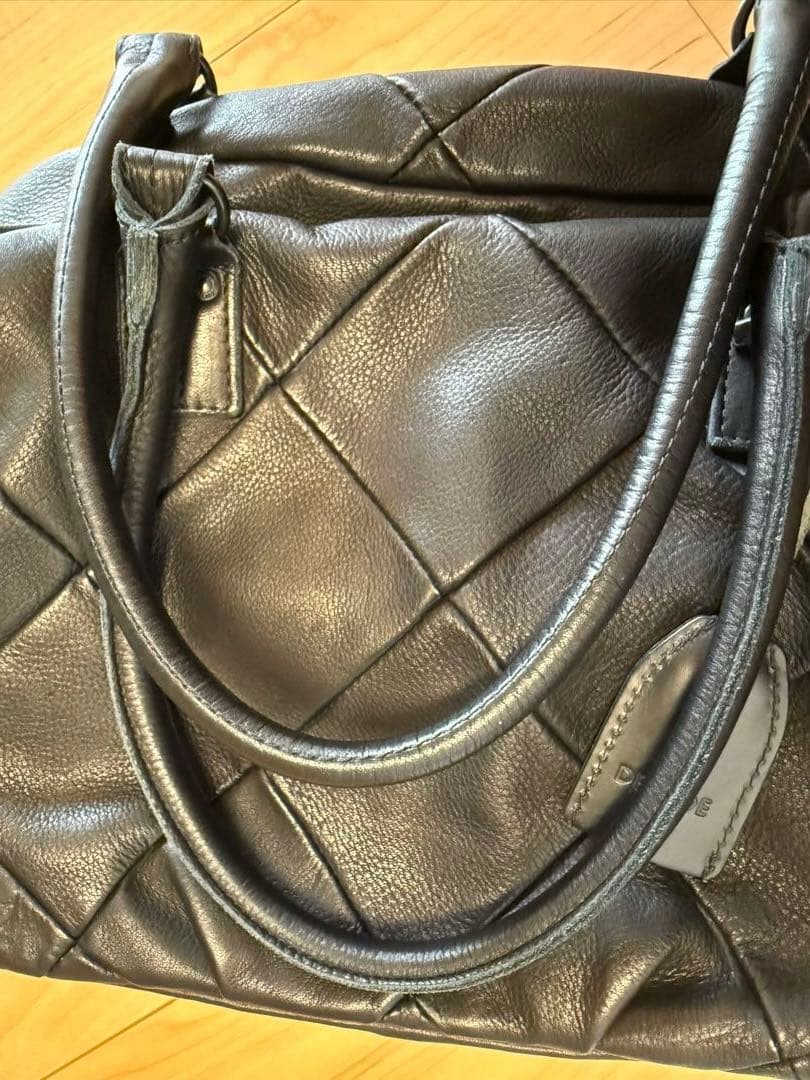 DECADE oild cow leather ボストンバック