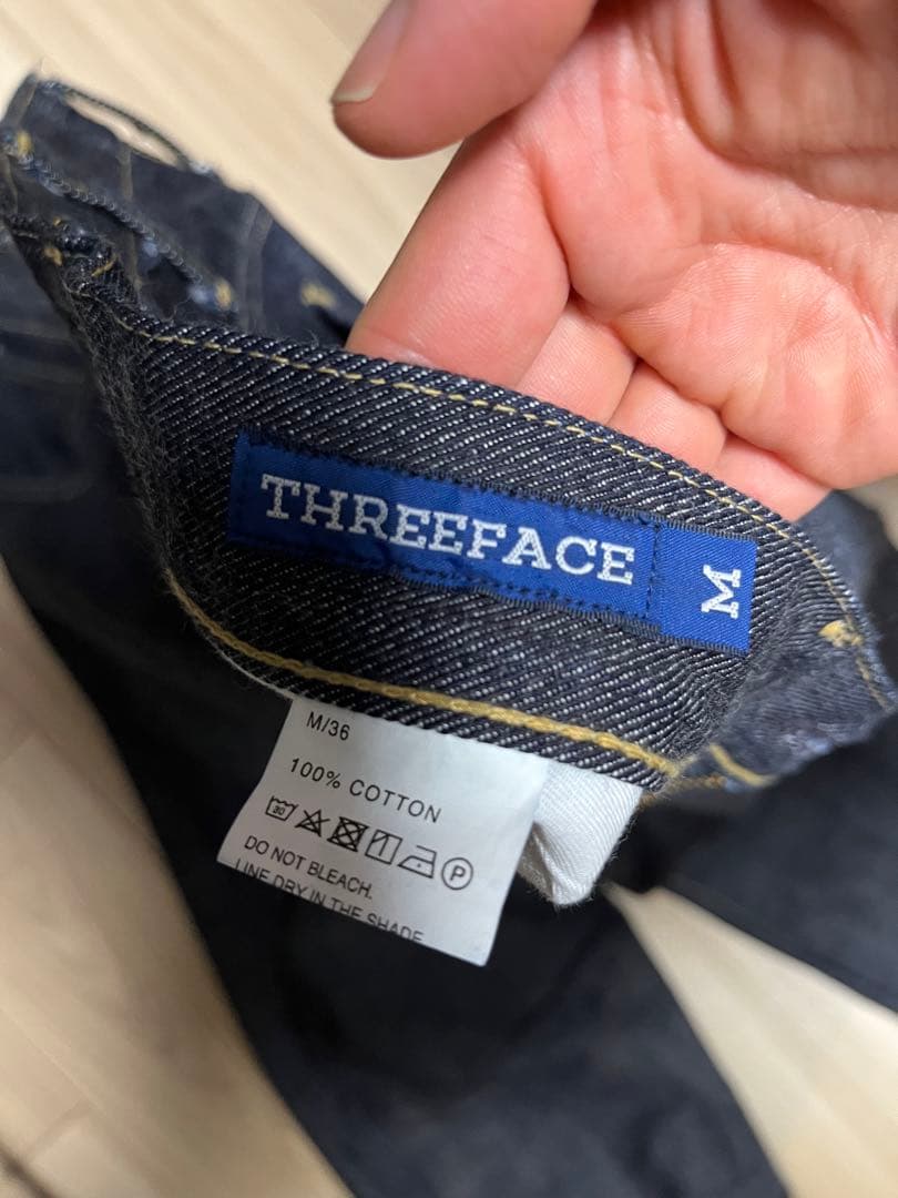 threeface csf デニムセットアップ　ワンピースオブロック