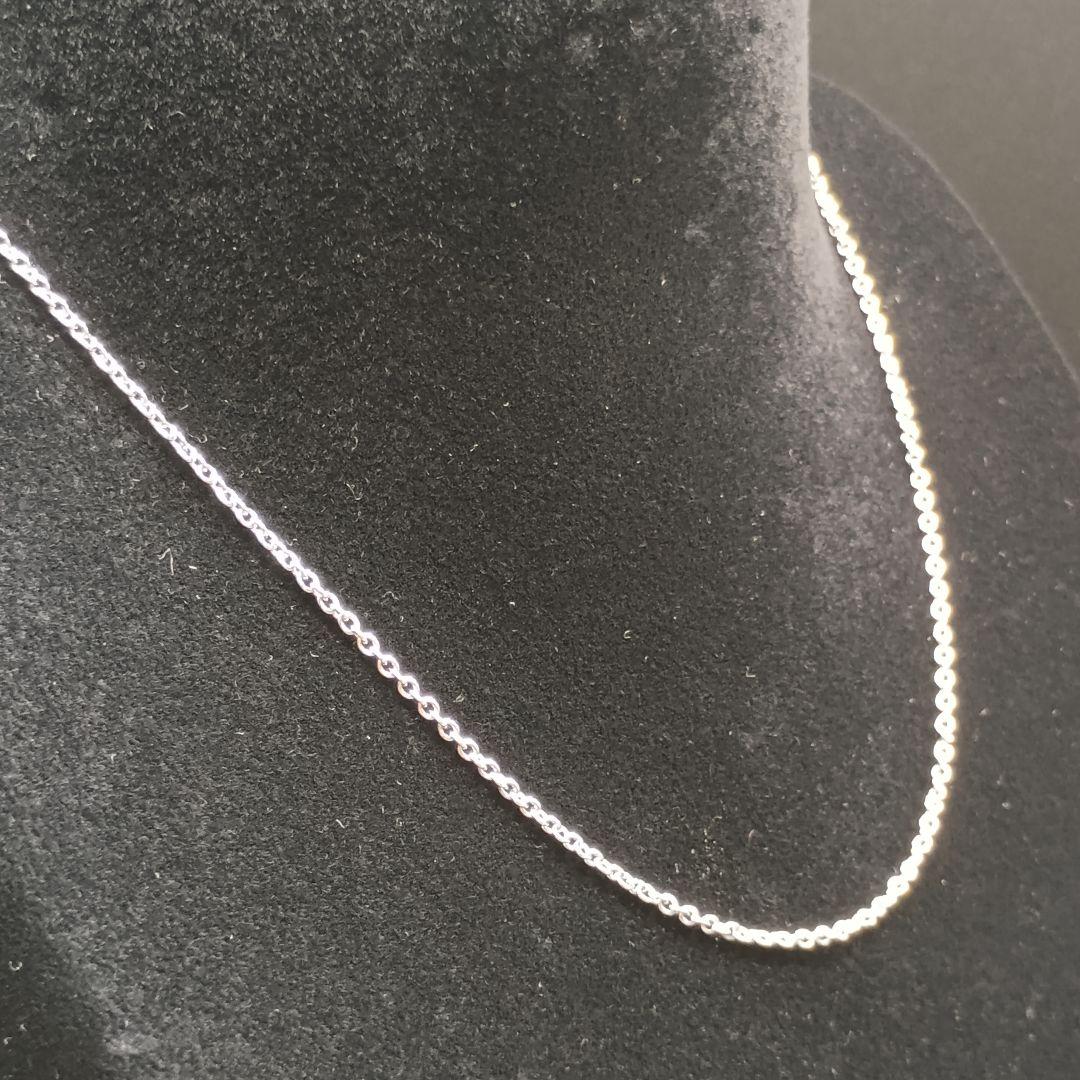 【美品】ティファニー あずきチェーン 44〜40cm SILVER925