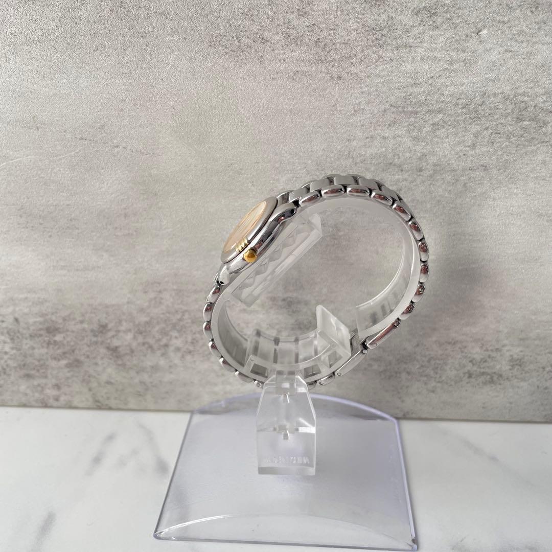 稼動品　美品　YSL イヴサンローラン　3針　コンビカラー　腕時計　レディース