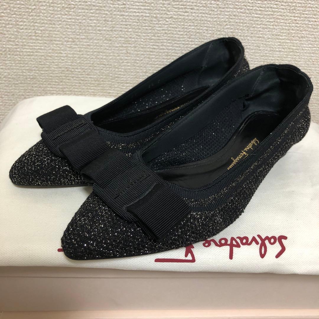 フェラガモ パンプス　フラット　VIVA 51/2C