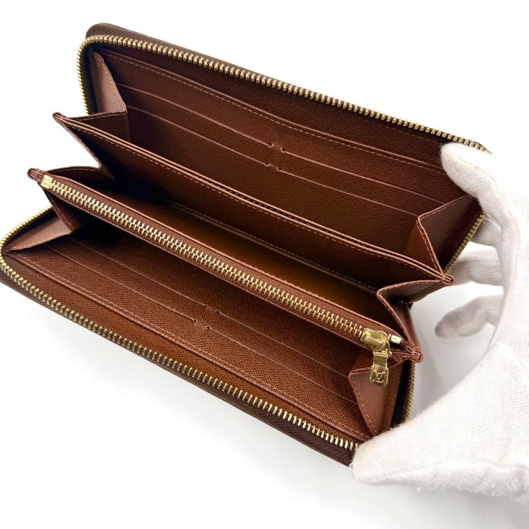 【鑑定済】 美品 ルイヴィトン 長財布 モノグラム ジッピーウォレット 定番