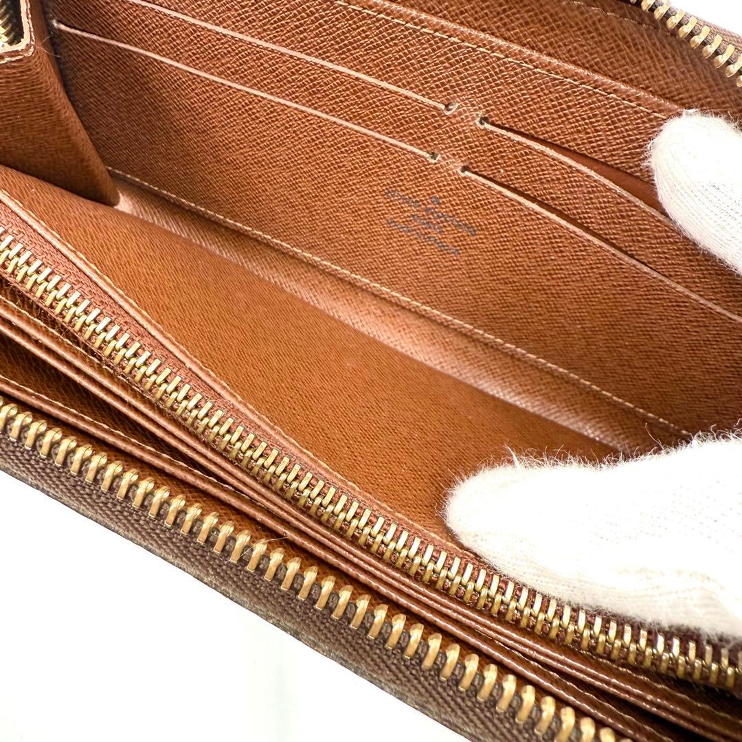 【鑑定済】 美品 ルイヴィトン 長財布 モノグラム ジッピーウォレット 定番