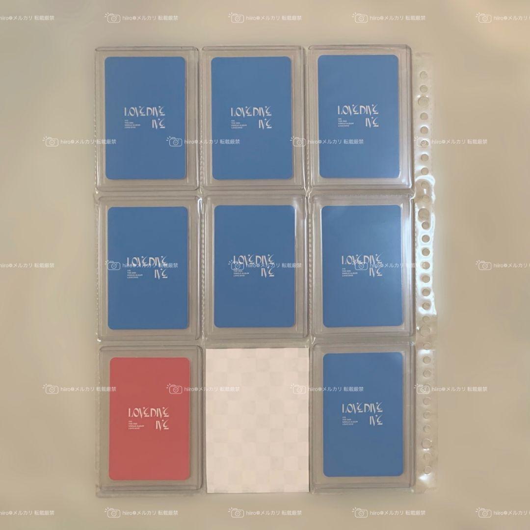 ive lovedive ウォニョン 封入 トレカ コンプリートセット