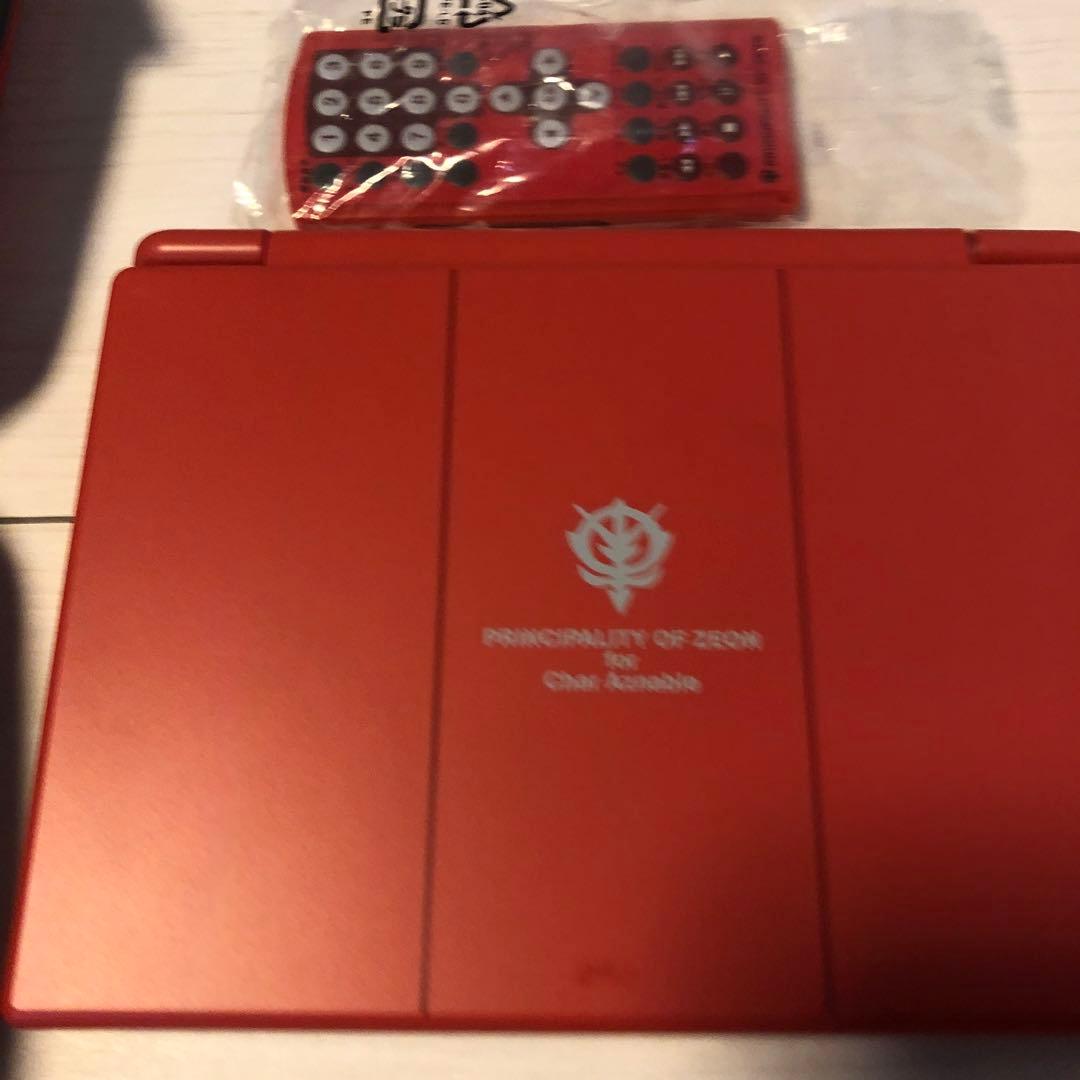 『希少品』ガンダム　シャア専用ポータブルDVDプレーヤー BCHW-0001