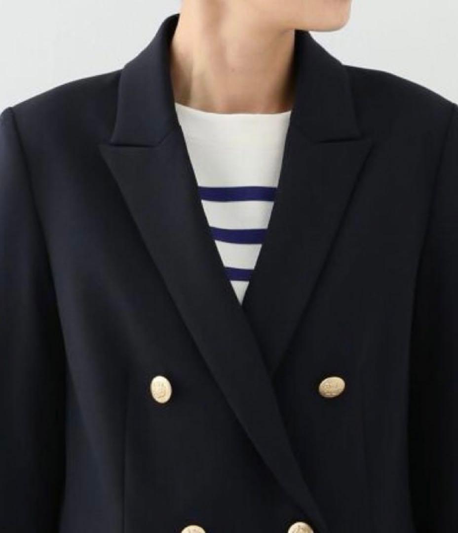 ☆IENA(Maison Iena)☆ウールダブルテーラードジャケット金ボタン