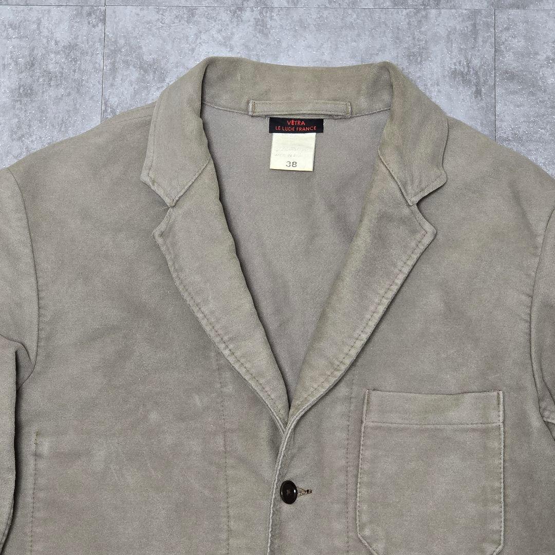 フランス製 VETRA 38 フレンチワークジャケット モールスキン テーラード