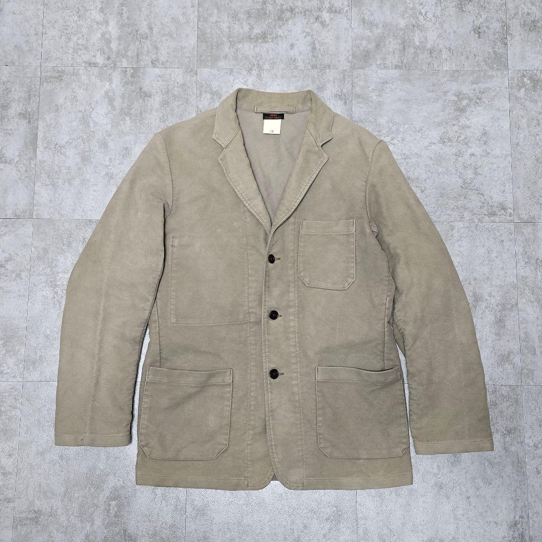 フランス製 VETRA 38 フレンチワークジャケット モールスキン テーラード