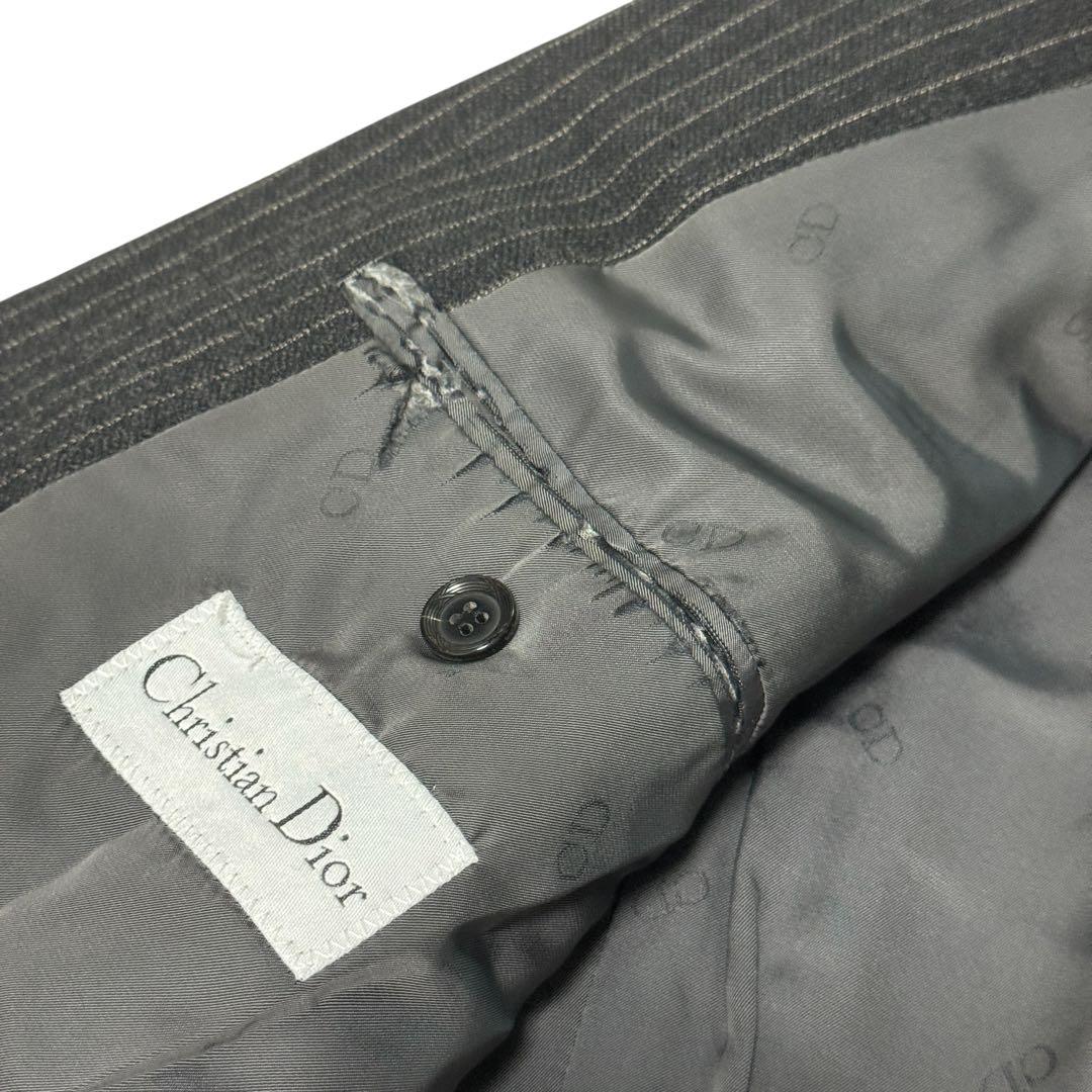 現行　Christian Dior スーツ　セットアップ　ストライプ　ダブル　L