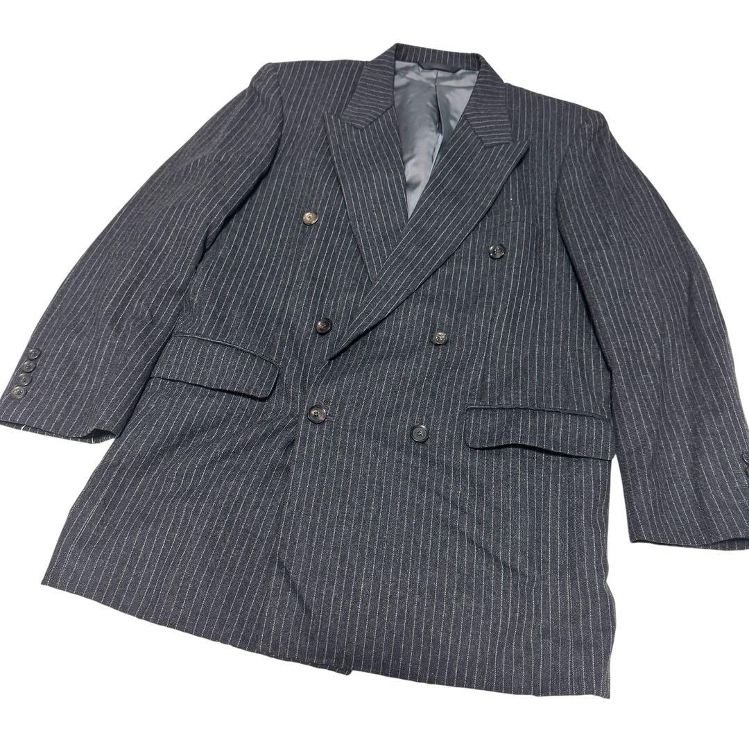 現行　Christian Dior スーツ　セットアップ　ストライプ　ダブル　L