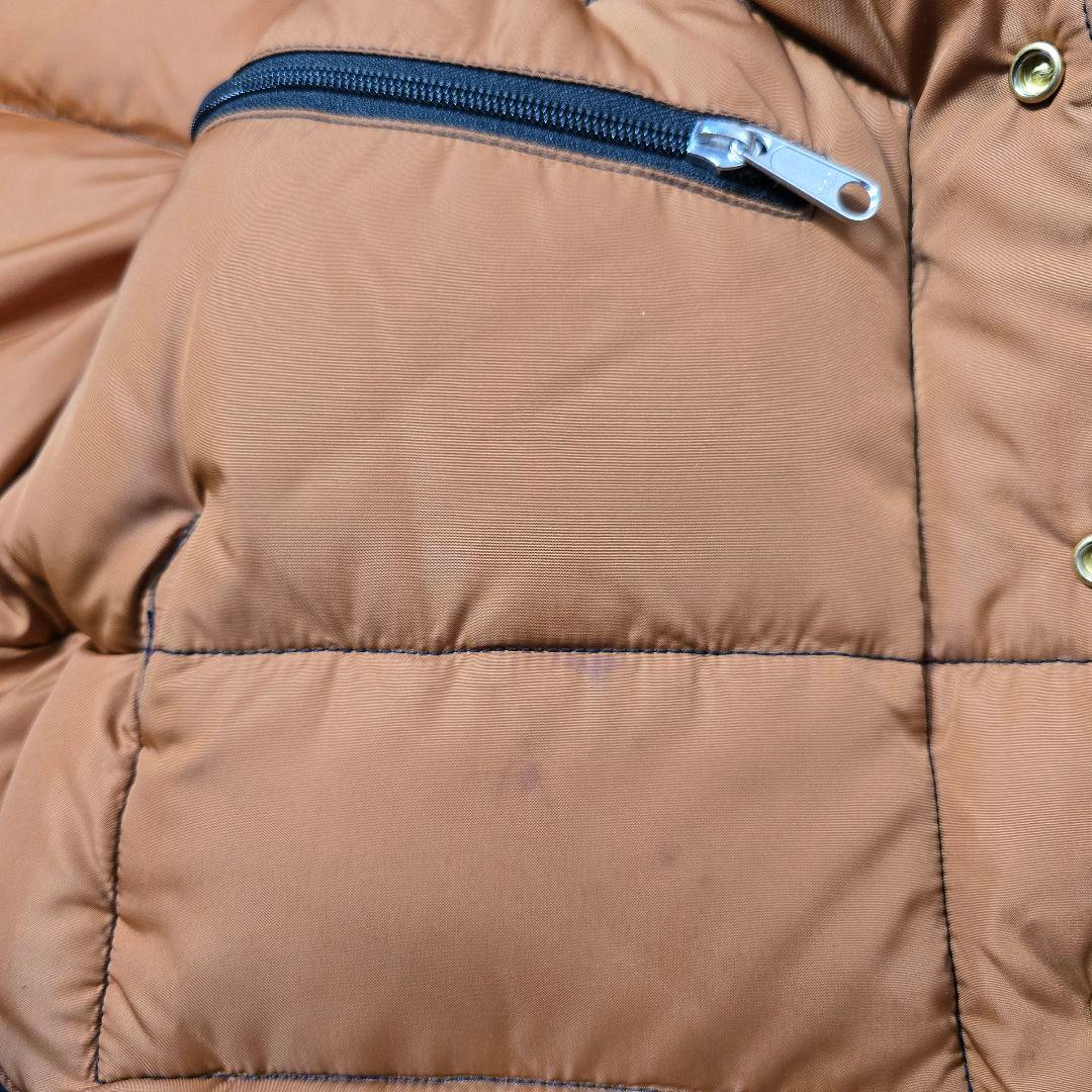 ロッキーマウンテンフェザーベッド ウエアハウス ダウンベスト デニム 馬革 40