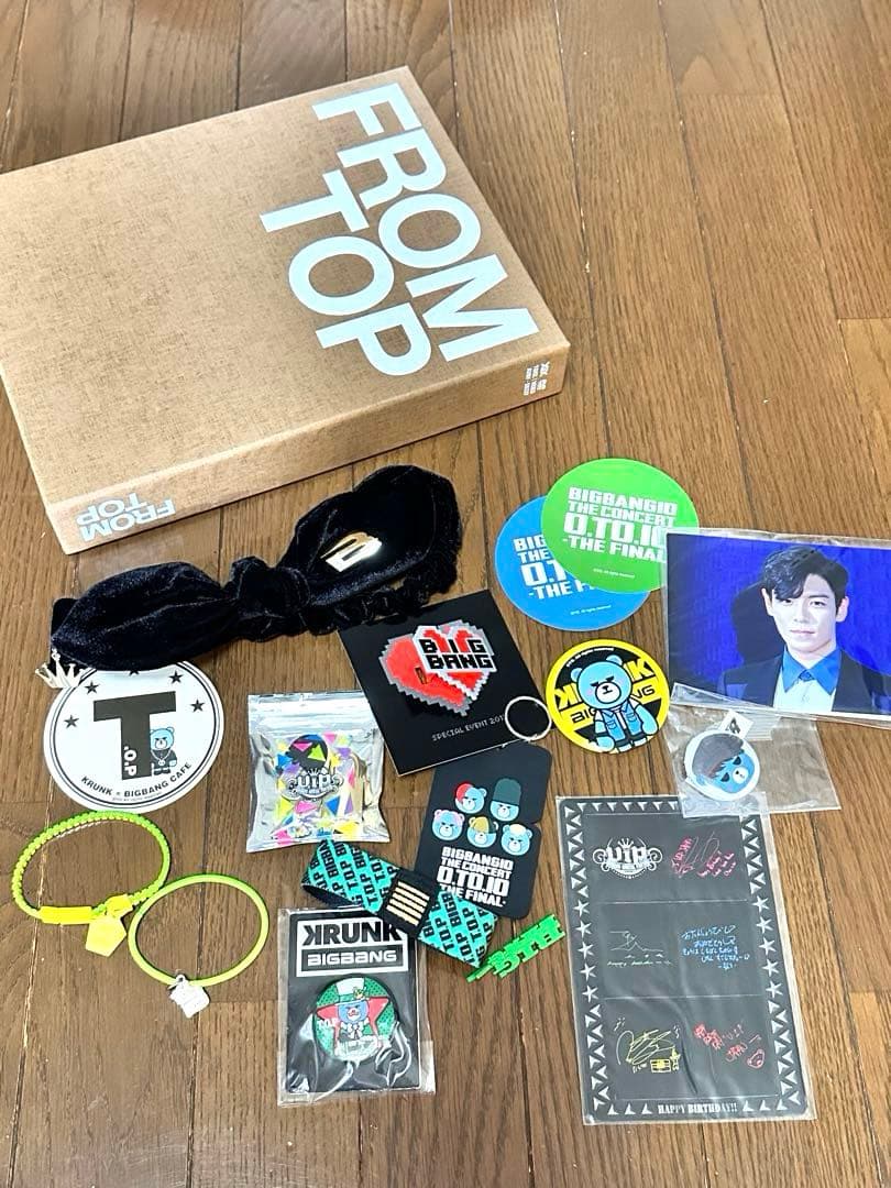FROMTOP 写真集 BIGBANG T.O.Pと他グッズ