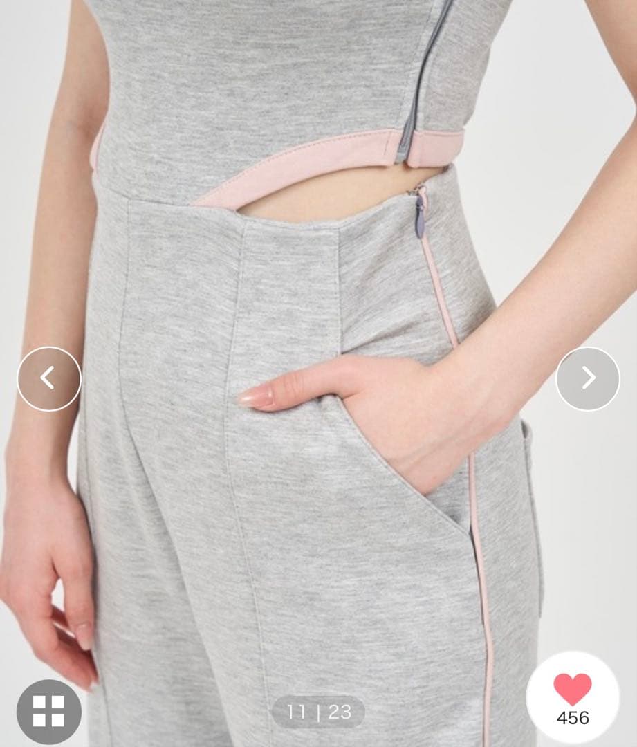  PARTY 【MLB】カットアウトベアオールインワン