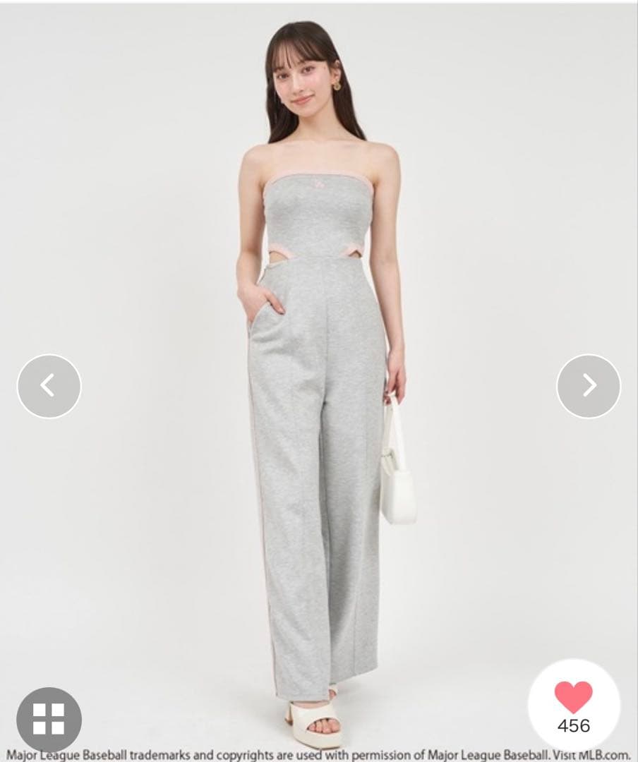  PARTY 【MLB】カットアウトベアオールインワン