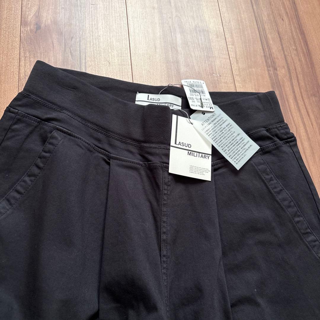 新品　ラシュッド　定価¥1万5000円　ストレッチワイドパンツ　スコットクラブ