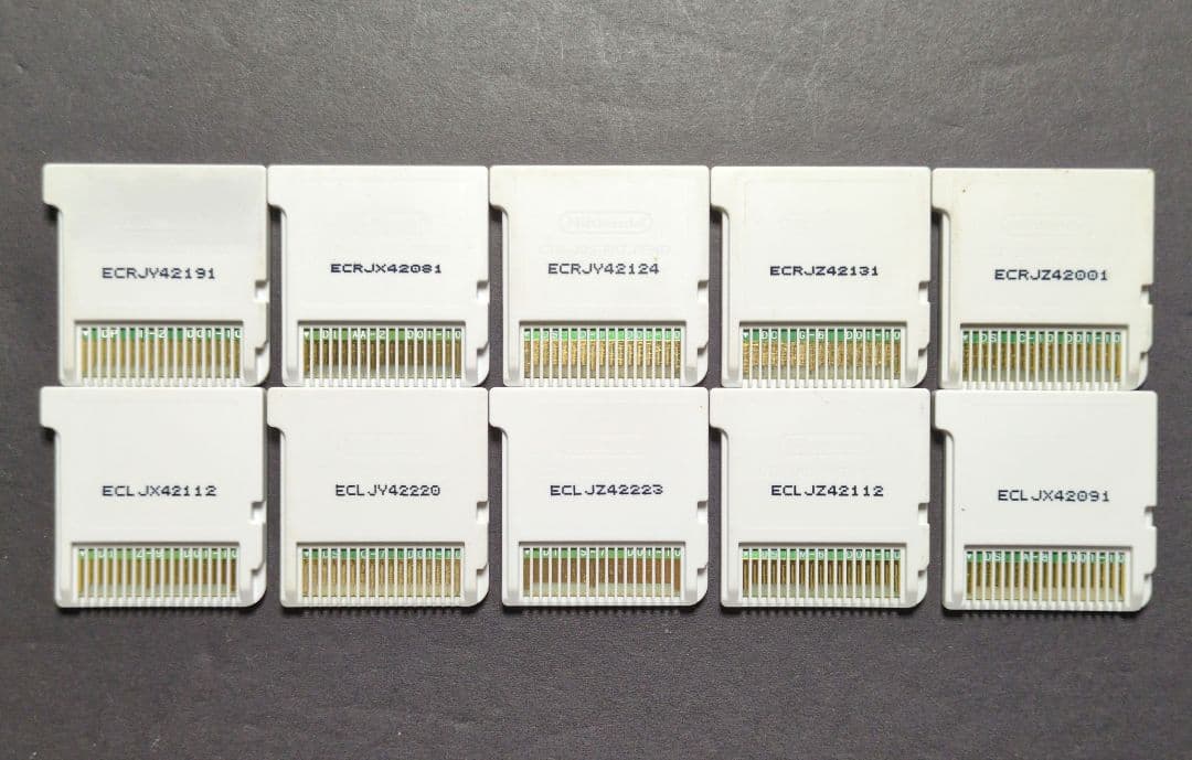 【ソフト単品】ポケットモンスター　オメガルビー・アルファサファイア　10点セット