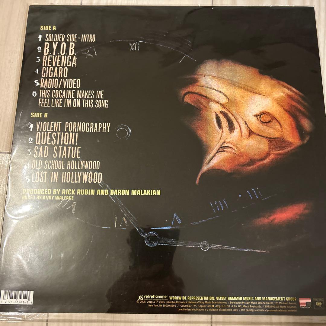 SYSTEM OF A DOWN MEZMERIZE レコード