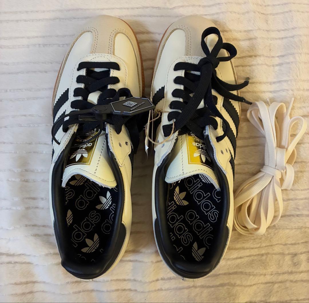 24 adidas SAMBA OG クリームホワイト アディダス