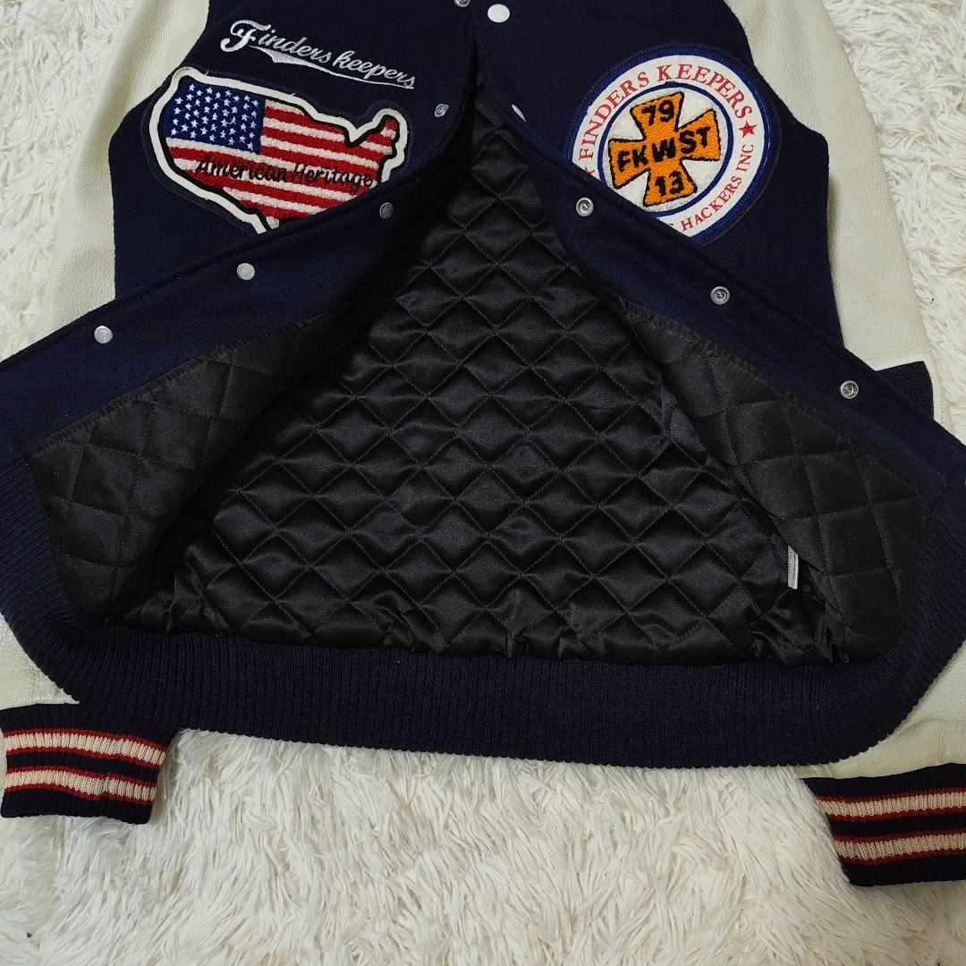 FINDERS KEEPERS × Dehen スタジャン レザー M相当 切替