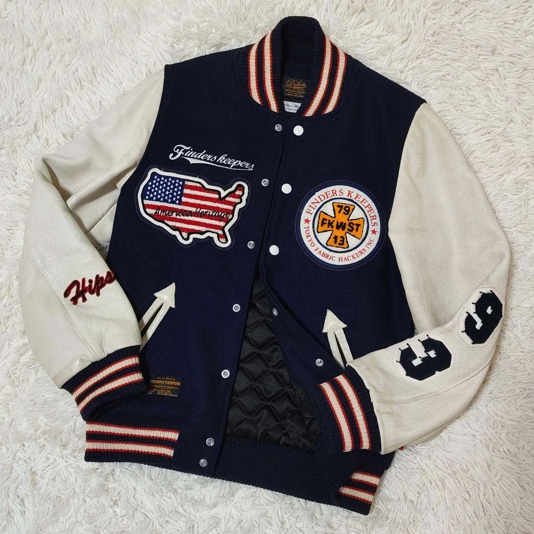 FINDERS KEEPERS × Dehen スタジャン レザー M相当 切替