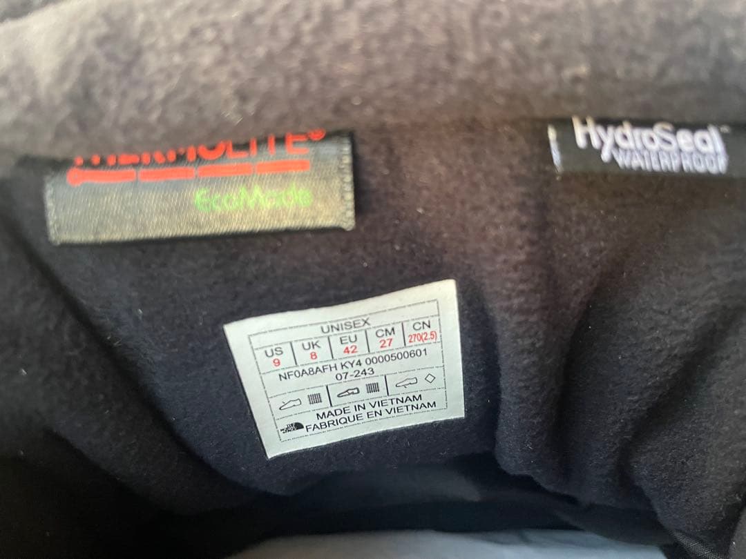 新品ノースフェイススノーブーツDetachable Nuptse Bootie