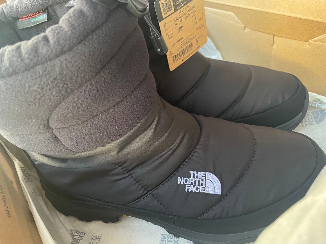 新品ノースフェイススノーブーツDetachable Nuptse Bootie
