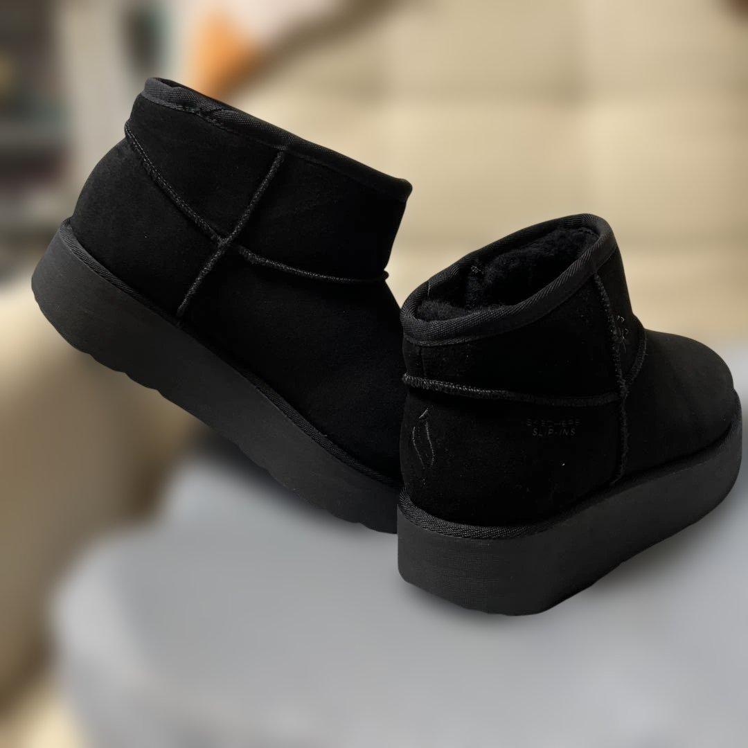 スケッチャーズslip-insムートンブーツ こちらワンサイズ上をお勧め致します