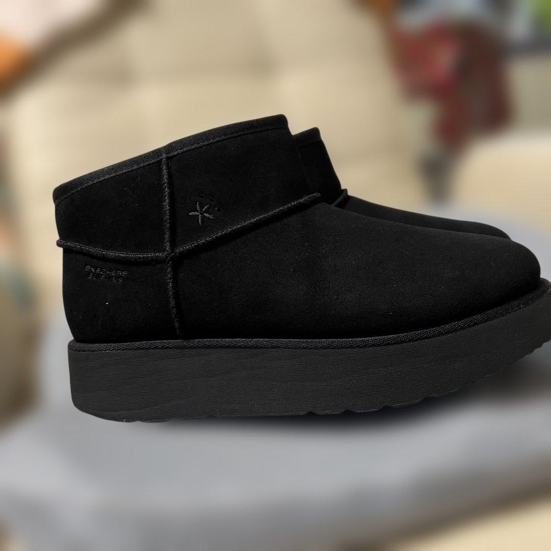 スケッチャーズslip-insムートンブーツ こちらワンサイズ上をお勧め致します