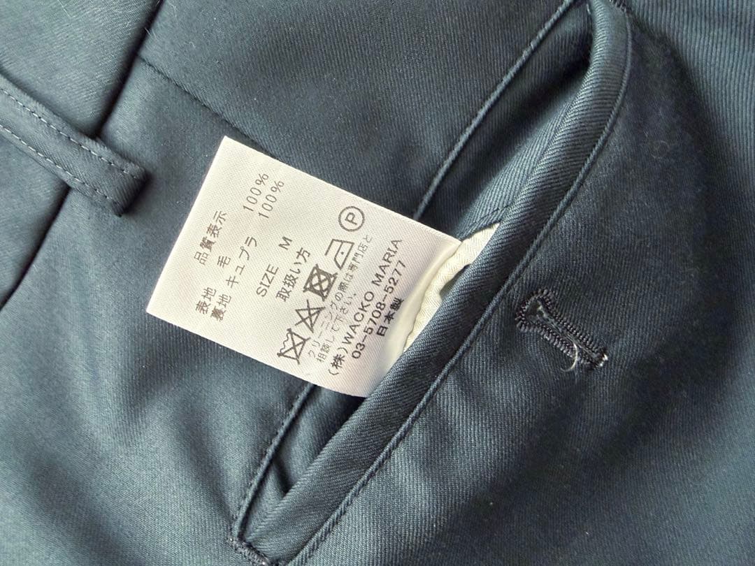 に*ん様 ワコマリアErmenegildoZegna / PLEATED TRO