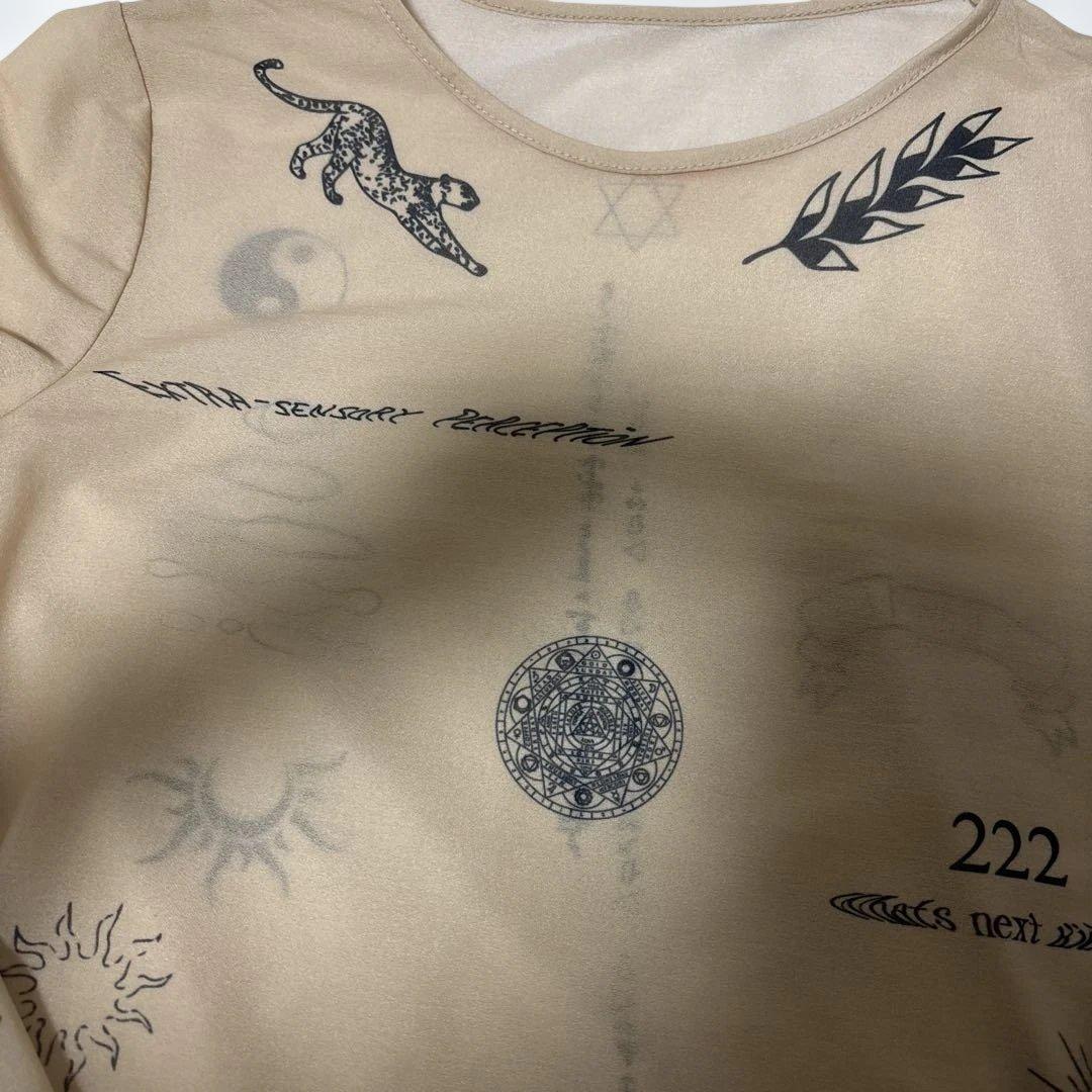 メゾンスペシャル　シースルー　人気トップス