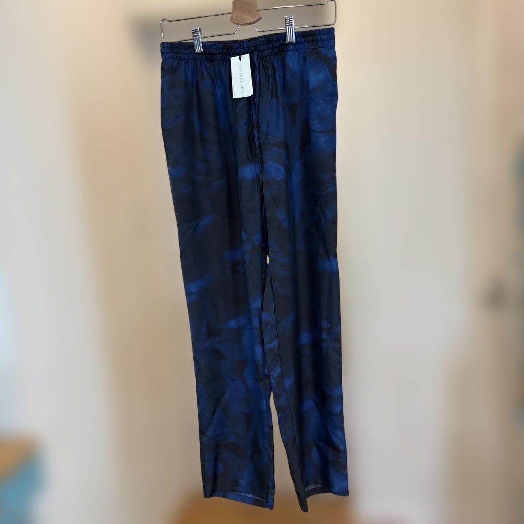 BANANATIME バナナタイム シルク100％ イージーパンツS 新品未使用