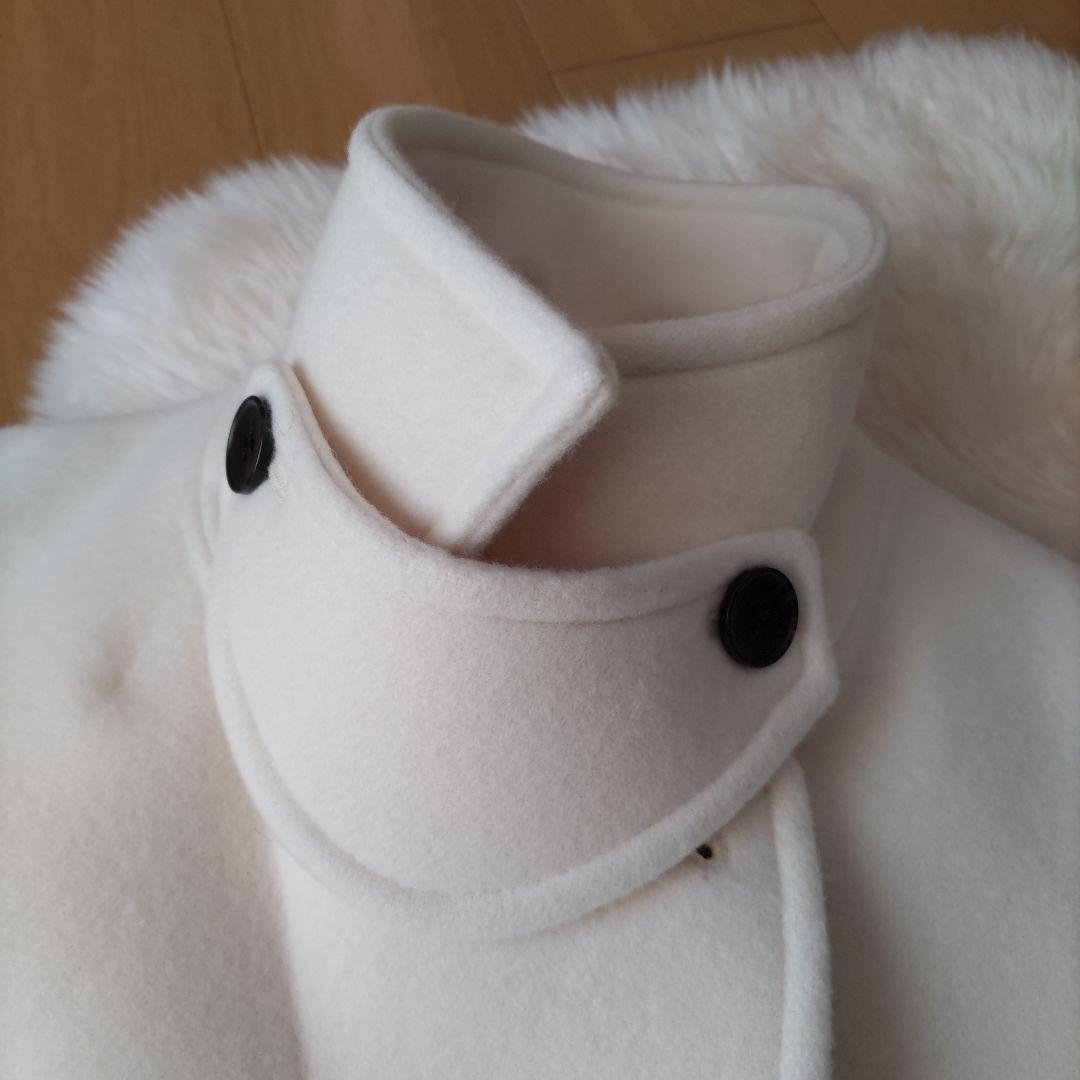 未使用☆38☆ウールボンディングロングコート☆ADAM ET ROPÉ