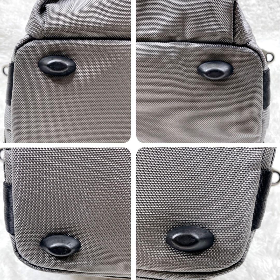 極美品 TUMI 2way ボストンバッグ ブルー グレー 稀少カラー 大容量