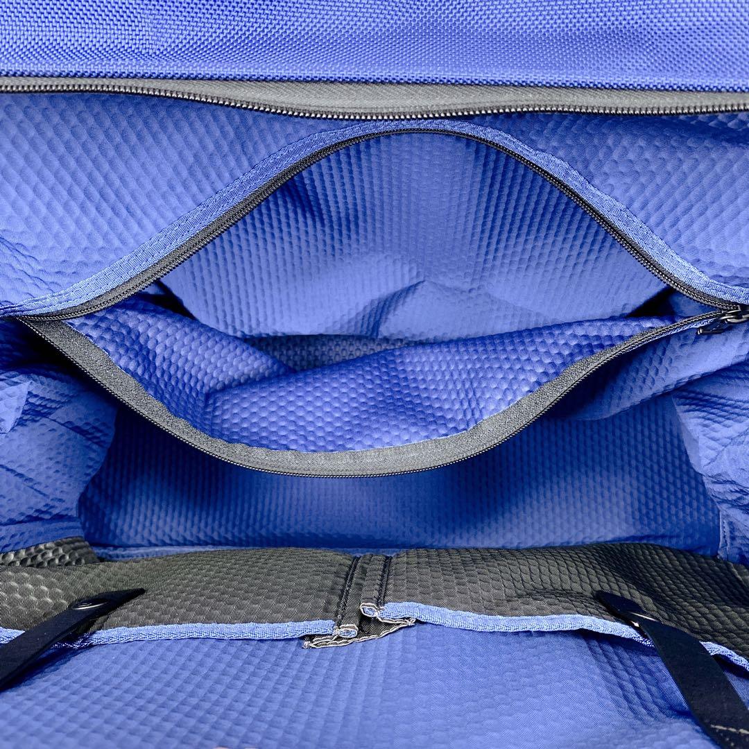 極美品 TUMI 2way ボストンバッグ ブルー グレー 稀少カラー 大容量