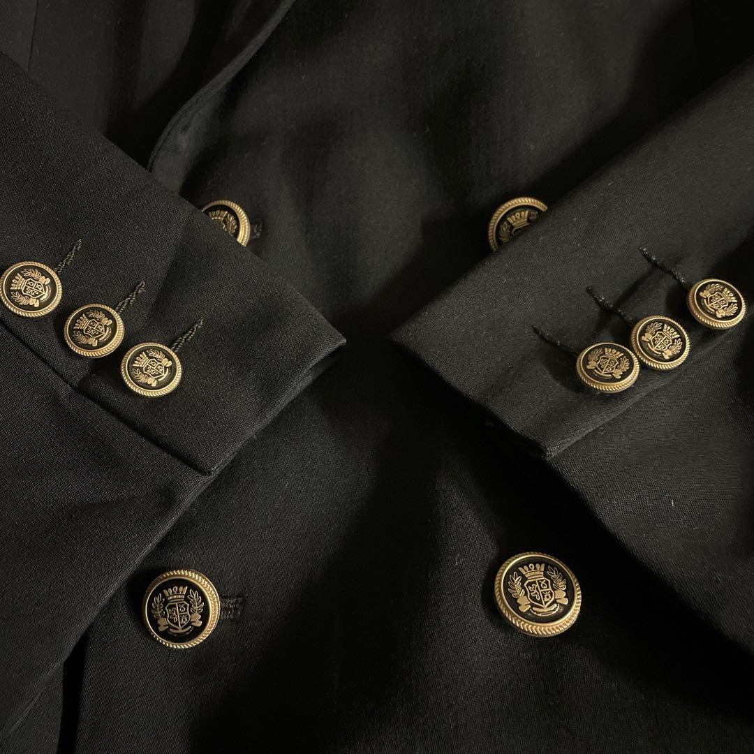 極上ウール セットアップ ダブルスーツ × GIORGIO ARMANIネクタイ