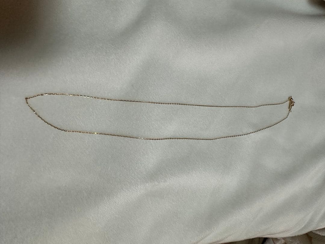 エテ　K18YG ミラーカットチェーン ネックレス