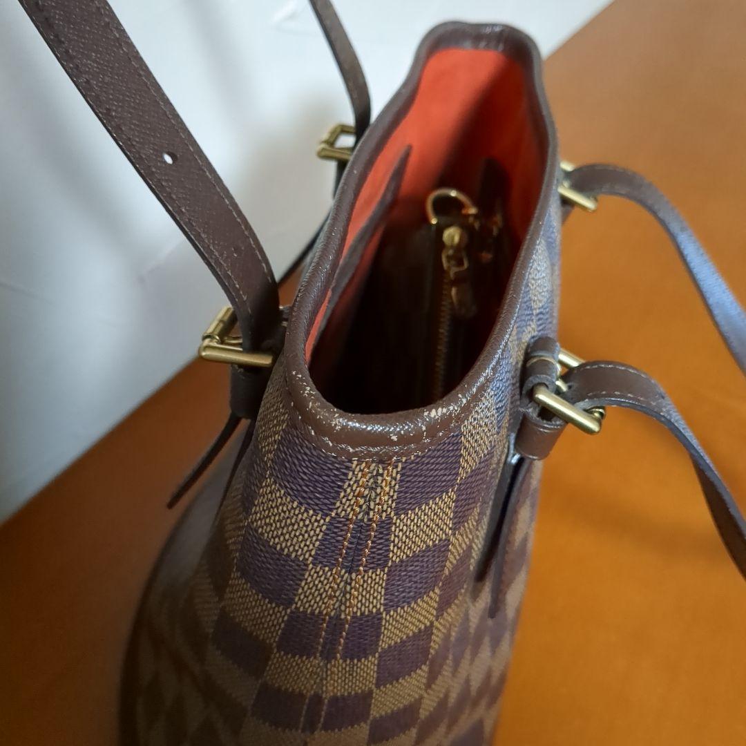 ルイヴィトン　ダミエ　マレ　バケツトートバッグ