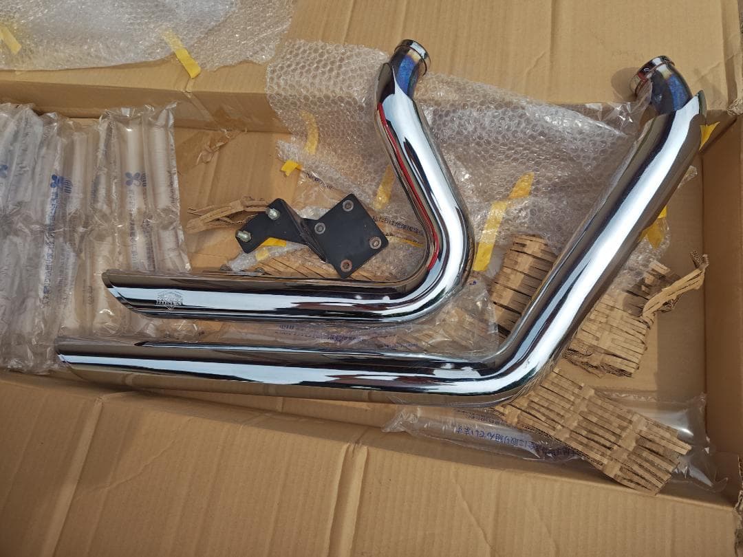 Vance & Hines クロームマフラー