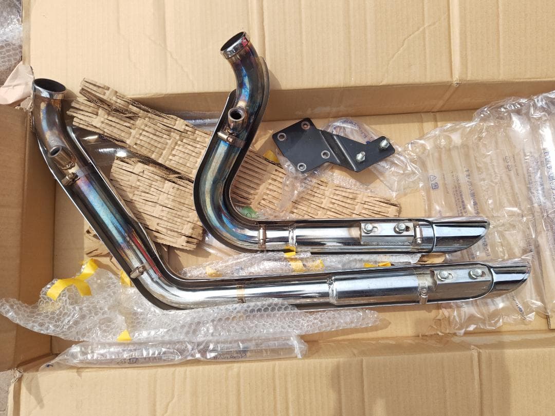 Vance & Hines クロームマフラー