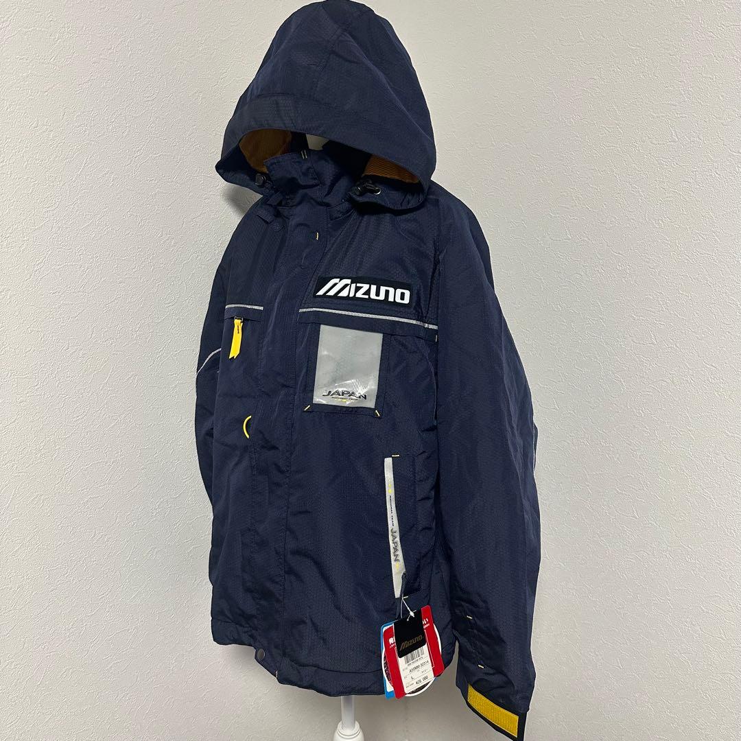 Mizuno 日本代表　ナショナルチーム　ネイビー スキーウェア フード付き