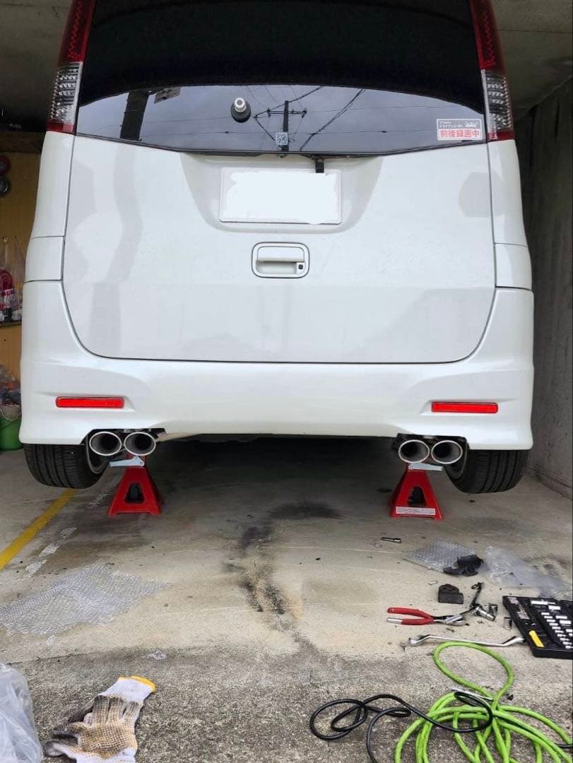 や*ん様 MH23sワゴンR用BE　FREE製4本出しマフラー