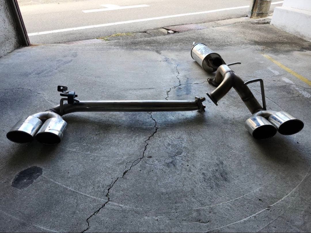 や*ん様 MH23sワゴンR用BE　FREE製4本出しマフラー