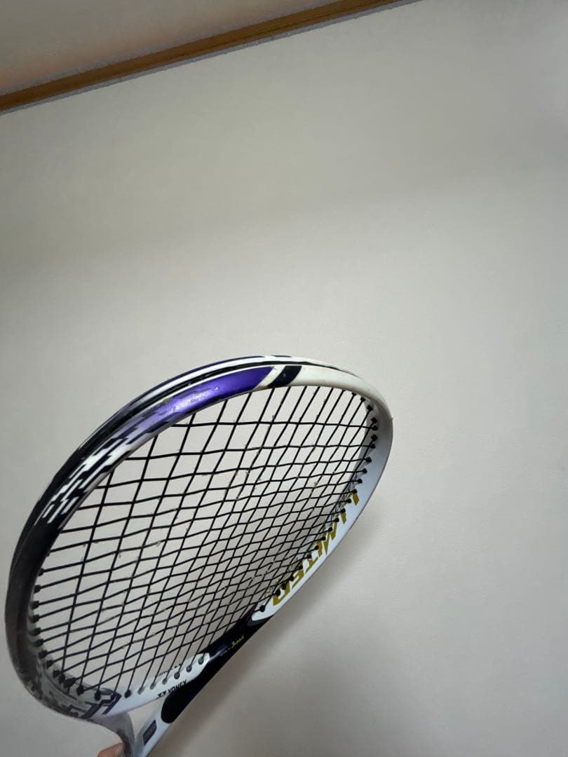 LIMITED 軟式テニスラケット ホワイト/パープル